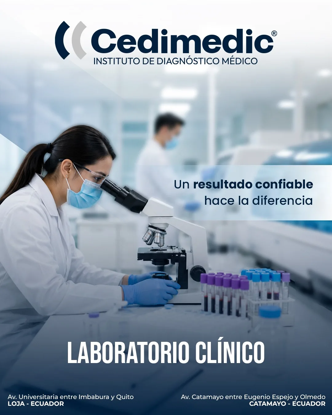 Laboratorio clínico en Cedimedic