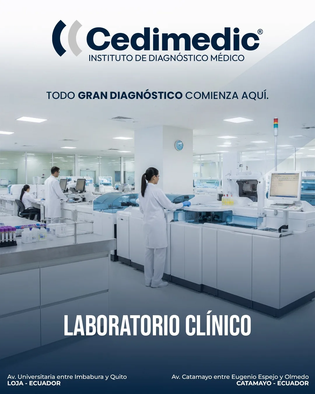 Laboratorio clínico Cedimedic